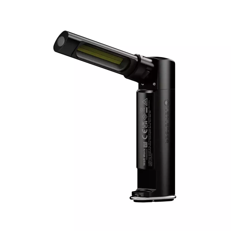 Linterna de trabajo portátil Ledlenser 502736 12 W LED negra