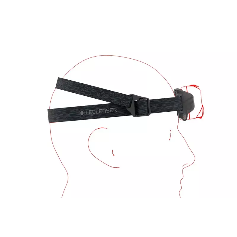 Linterna frontal Ledlenser HF6R Core 800 lm IP68 aluminio blanca