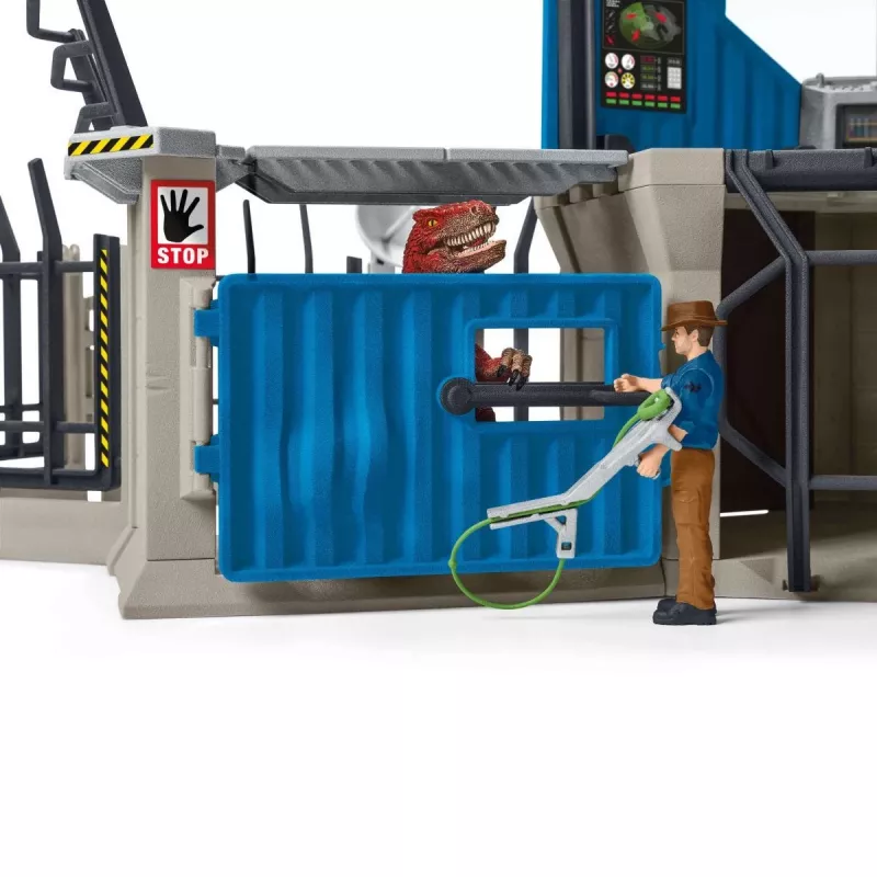 Set de juego de dinosaurios Schleich gran estación de investigación de dinosaurios