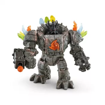 schleich ELDRADOR CREATURES Robot maestro con minicriatura multicolor 42549