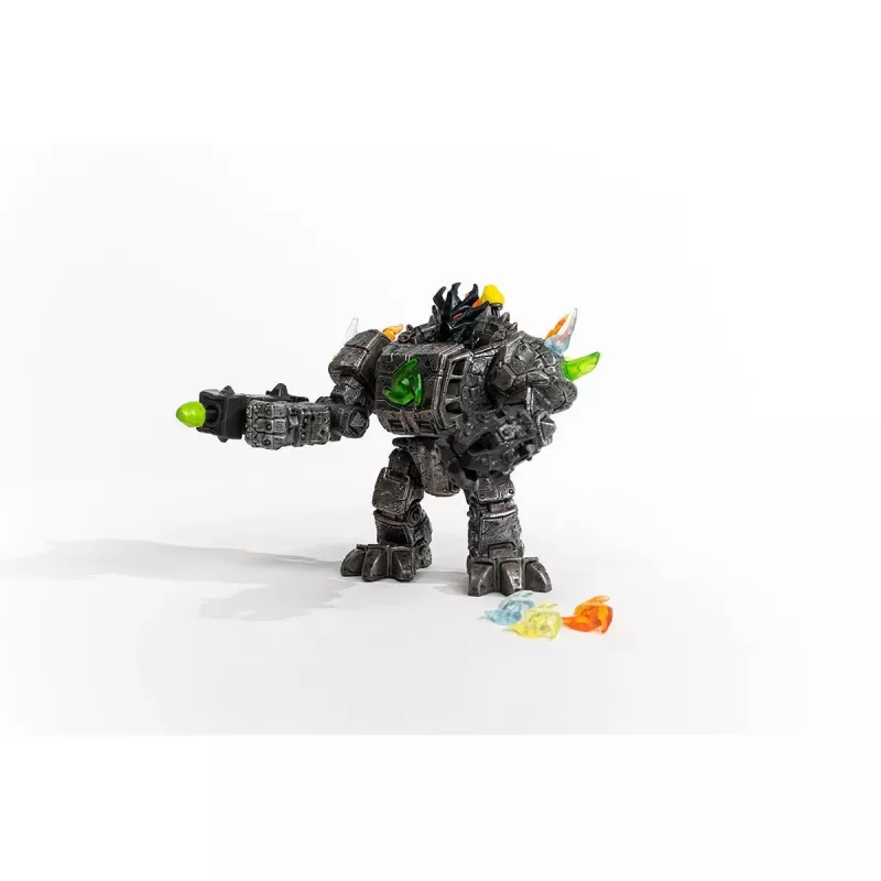 schleich ELDRADOR CREATURES Robot maestro con minicriatura multicolor 42549