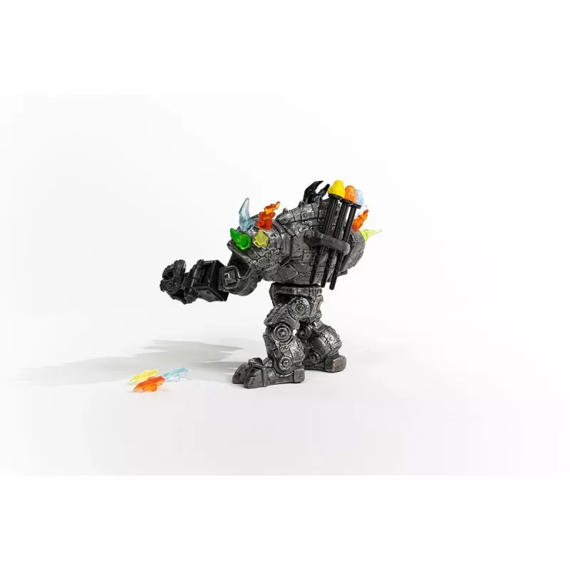 schleich ELDRADOR CREATURES Robot maestro con minicriatura multicolor 42549