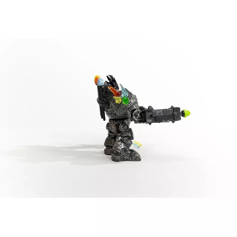 schleich ELDRADOR CREATURES Robot maestro con minicriatura multicolor 42549