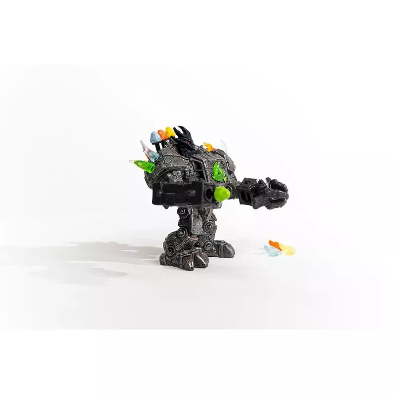 schleich ELDRADOR CREATURES Robot maestro con minicriatura multicolor 42549