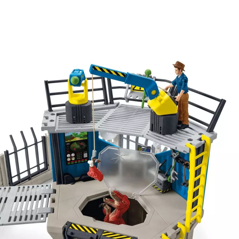 Set de juego de dinosaurios Schleich Gran estación de investigación de dinosaurios