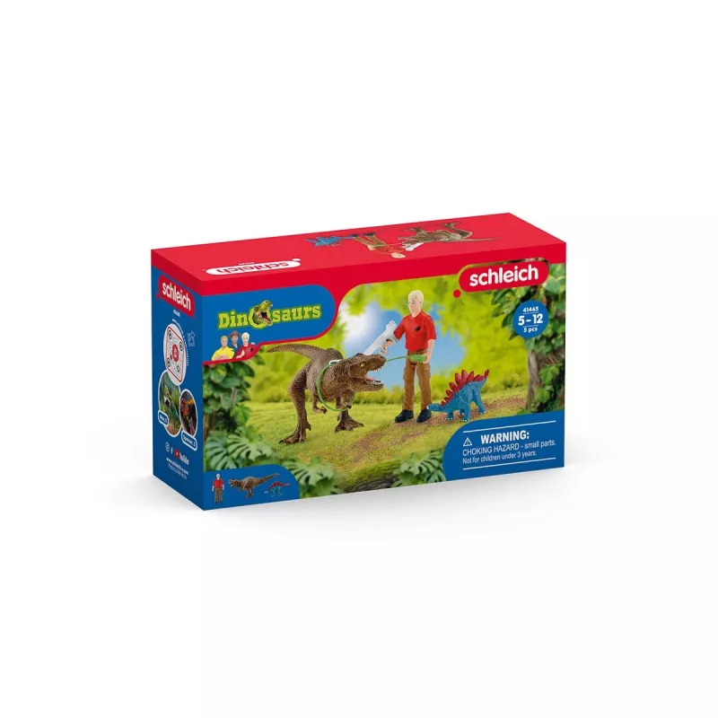 Juguete de dinosaurio Schleich Tyrannosaurus Rex Attack