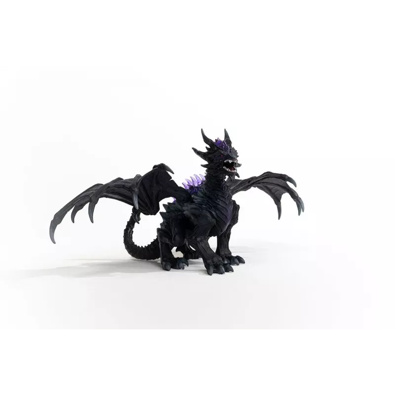 Juguete Schleich ELDRADOR CREATURES Dragón de las sombras negro morado 70152