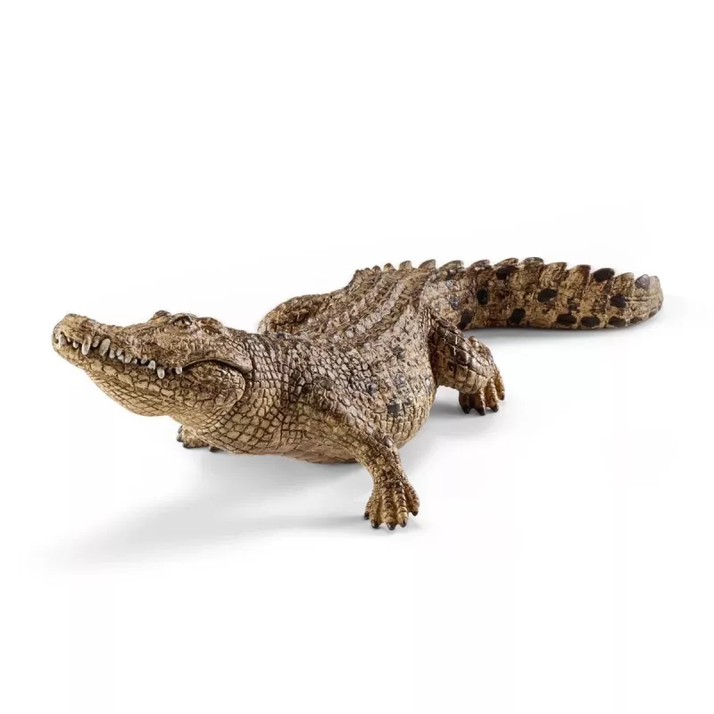 schleich WILD LIFE cocodrilo, 3 año(s), safari, animales salvajes / juguete de aventuras, multicolor, plástico, 1 ud.