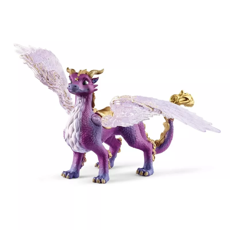 Juguete Schleich BAYALA Dragón del cielo nocturno dorado morado 70762S