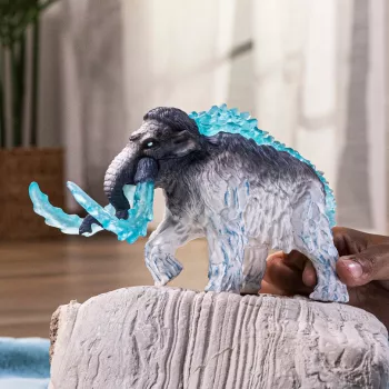 Figura de juego Schleich mamut de hielo modelo 70829, figura de animal coleccionable detallada