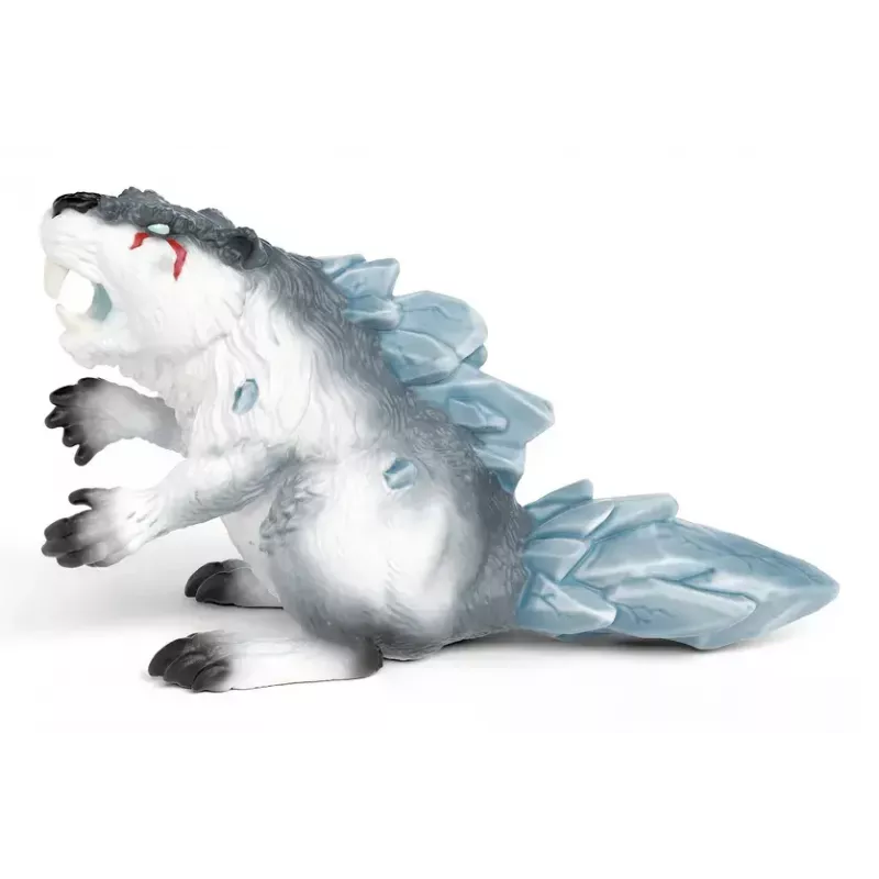 Schleich ELDRADOR CREATURES roedor de hielo, figura coleccionable, gris y blanco, para niños a partir de 7 años