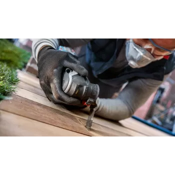 Hoja de sierra de inmersión Bosch PRO AIZ 32 — 32 mm de ancho, 50 mm de profundidad, para madera abrasiva, madera dura, plástico