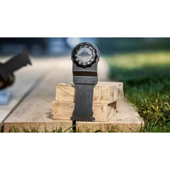 Hoja de sierra de inmersión Bosch PRO AIZ 32 — 32 mm de ancho, 50 mm de profundidad, para madera abrasiva, madera dura, plástico