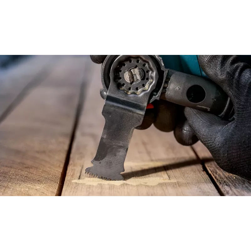 Hoja de sierra de inmersión Bosch PRO AIZ 32 — 32 mm de ancho, 50 mm de profundidad, para madera abrasiva, madera dura, plástico