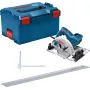 Bosch GKS 55+ GCE + FSN 1400 16,5 cm negro, azul 4700 rpm 1350 W
