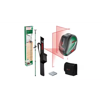Bosch UniversalLevel 3 Maxi Set 0603663903 nivel láser — autonivelante, alcance de hasta 30 m