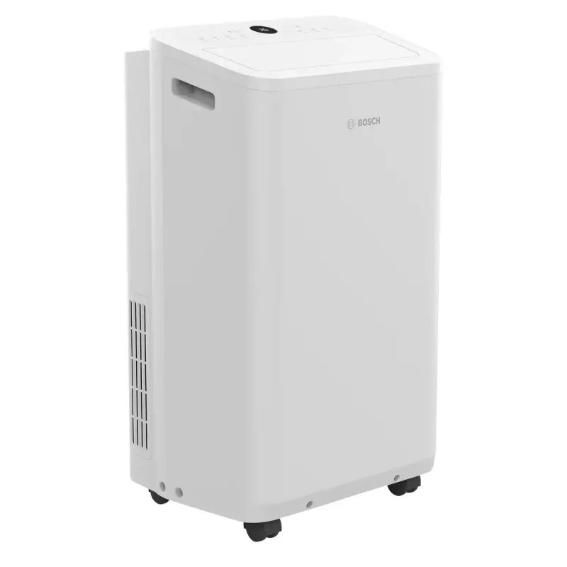 Aire acondicionado portátil Bosch Cool 2000 — blanco, clase A, 1 kWh/h, R290, hasta 88 m³