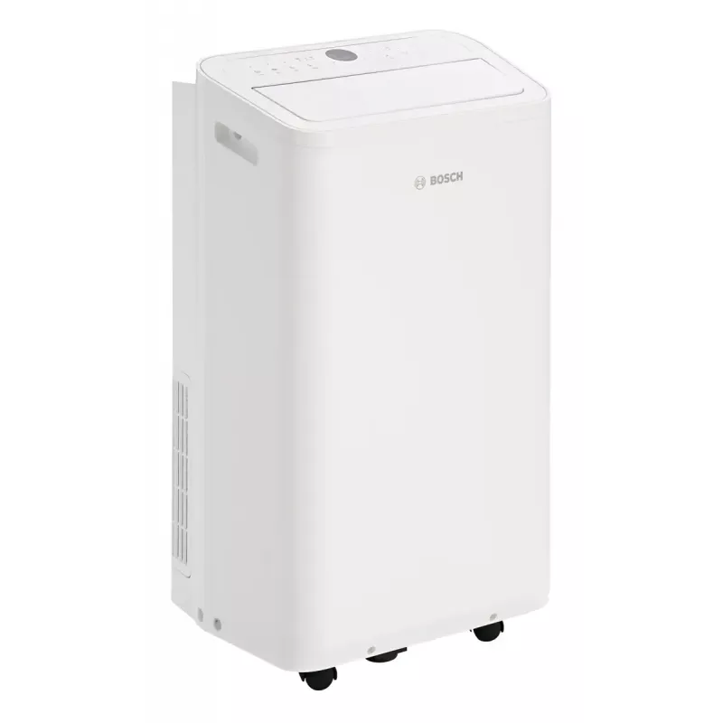Aire acondicionado portátil Bosch Cool 2000 — blanco, clase A, 1 kWh/h, R290, hasta 88 m³