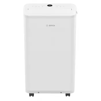 Aire acondicionado portátil Bosch Cool 2000 — blanco, clase A, 1 kWh/h, R290, hasta 88 m³