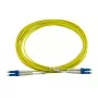 BlueOptics LRCABLE50M-BO LC-UPC/LC-UPC Cable de conexión de fibra monomodo, 50 m, beige