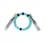 Cable AOC QSFP56 a QSFP56 7 m BlueOptics BO070703W7M-BO, cian