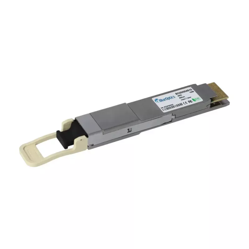 Módulo transceptor de red BlueOptics ET7502-SR8-BO, QSFP-DD, 400000 Mbit/s, MPO-16/MTP-16, 100 m