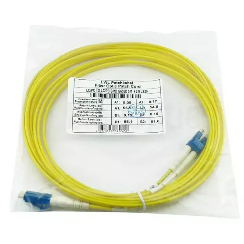 Cable de fibra óptica InfiniBand BlueOptics SFP3131BU50MK 50 m LC