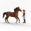 schleich HORSE CLUB Hannah & Cayenne, 5 años, Caballos, Multicolor