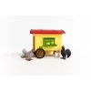 schleich FARM WORLD Gallinero móvil, Granja, Granja, Animales de granja / Juguete de granja, 3 años, Multicolor