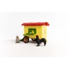 schleich FARM WORLD Gallinero móvil, Granja, Granja, Animales de granja / Juguete de granja, 3 años, Multicolor