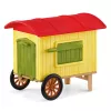 schleich FARM WORLD Gallinero móvil, Granja, Granja, Animales de granja / Juguete de granja, 3 años, Multicolor