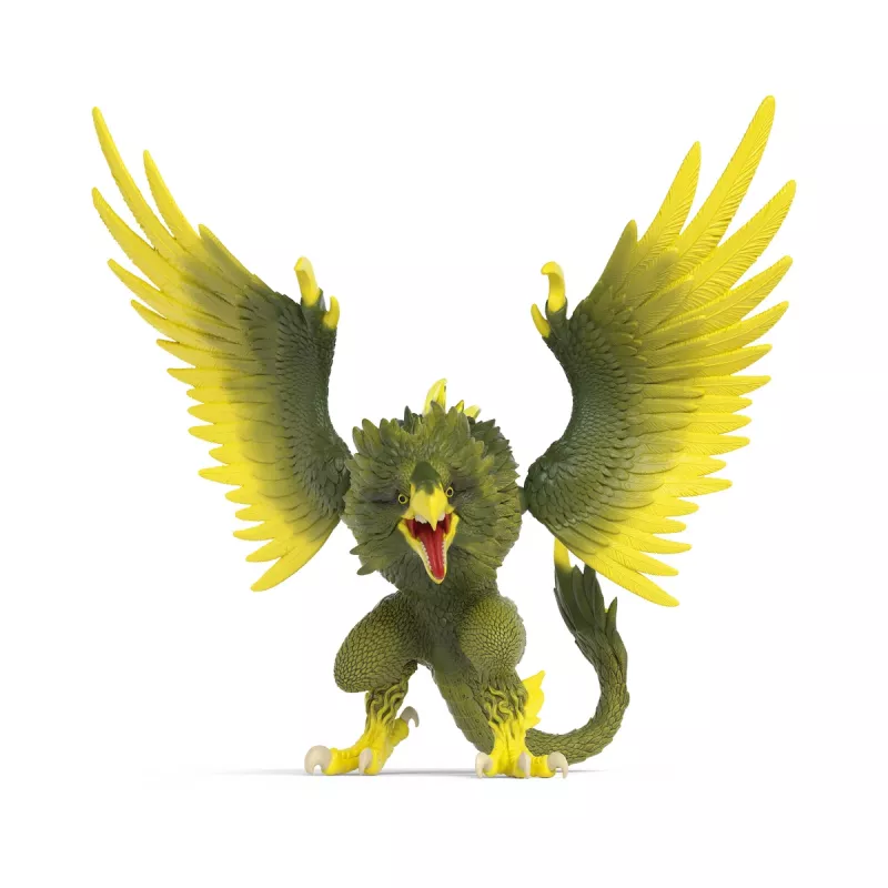 schleich ELDRADOR CREATURES Raptor de la selva, 7 años, Multicolor, Plástico