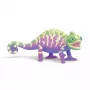schleich Caspar el camaleón en colores arcoíris, 3 años, Multicolor, Plástico
