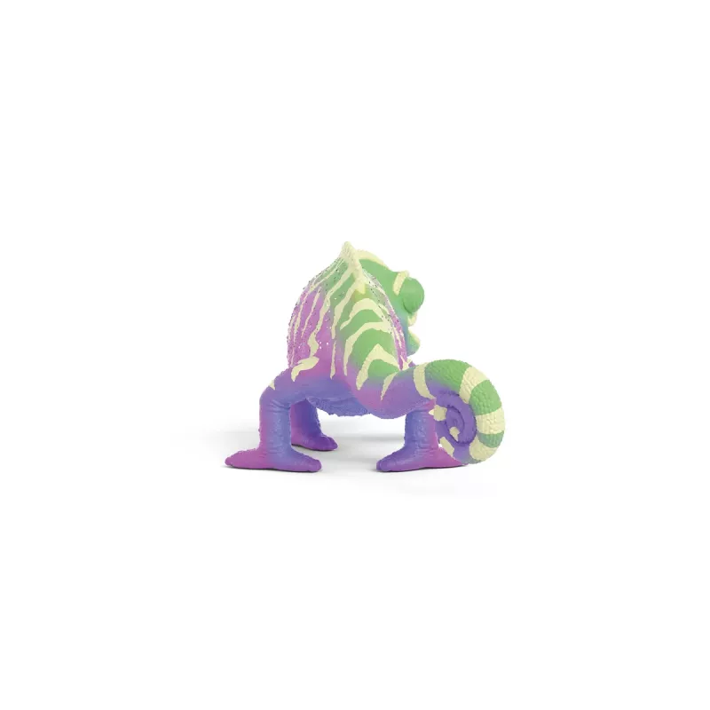 schleich Caspar el camaleón en colores arcoíris, 3 años, Multicolor, Plástico