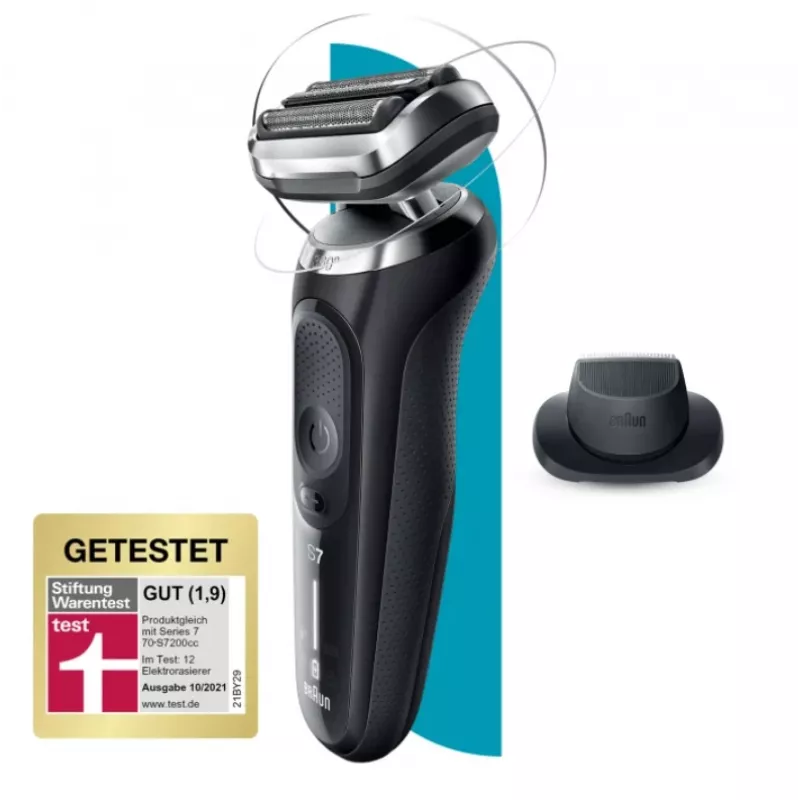 Braun Series 7 71-N1200s Afeitadora de láminas Recortadora Acero inoxidable