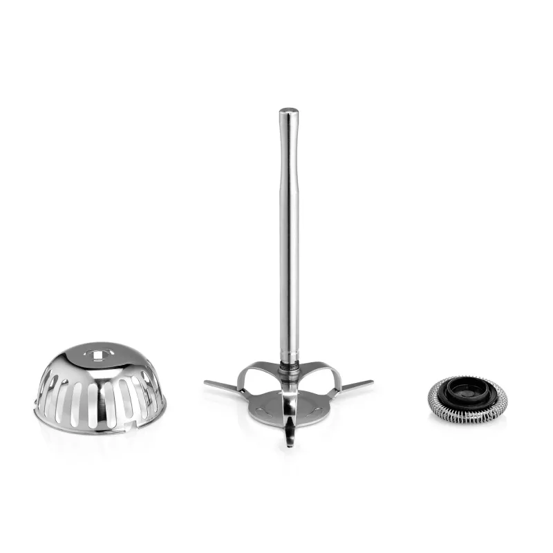 WMF 0413170011 Espumador y calentador de leche automático Acero inoxidable