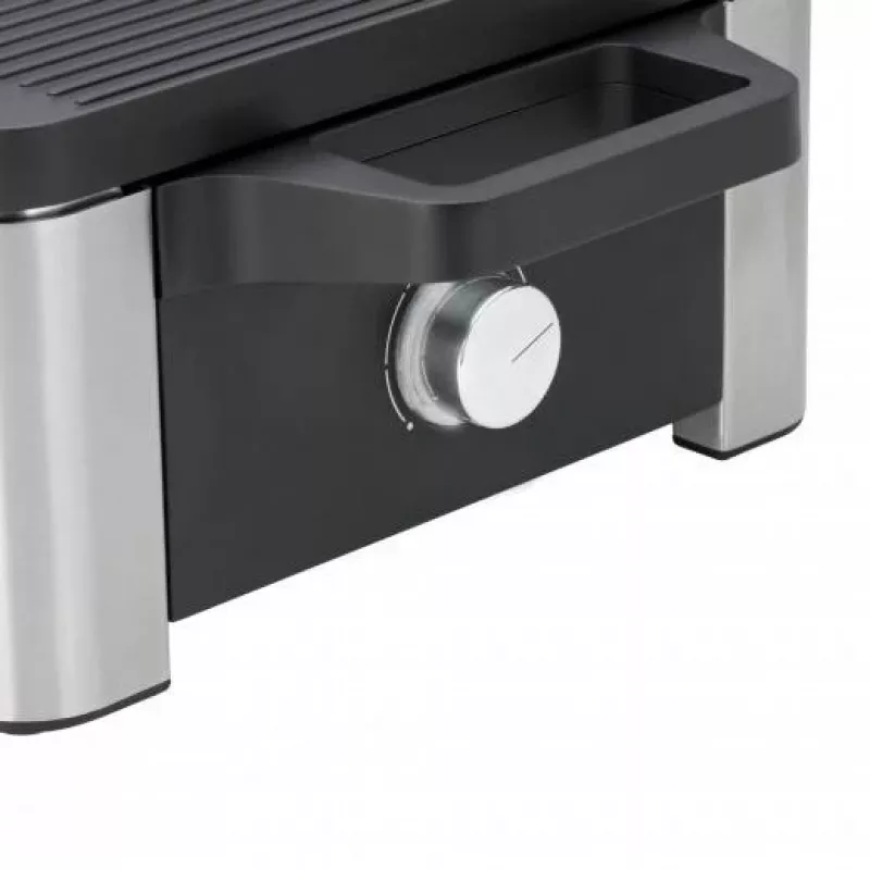 WMF 61.3024.5155 Grill de raclette 4 personas Negro, Acero inoxidable