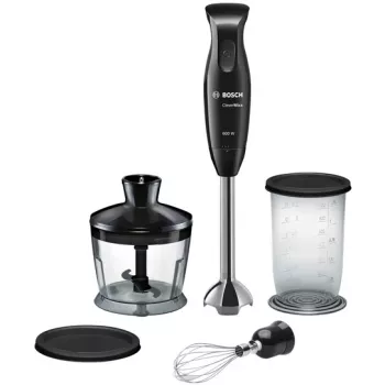 Bosch CleverMixx MSM2650B Batidora de mano, 600 W, negro