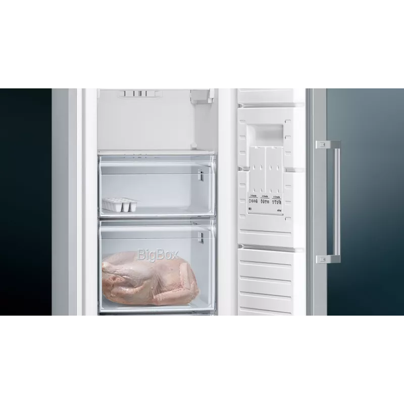 Siemens iQ300 GS36NVIEP congelador arcón independiente 242 L acero inoxidable