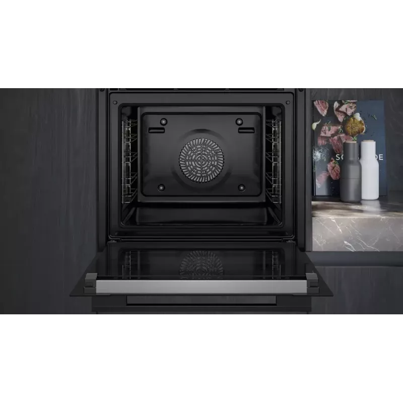 Siemens HR776G1B1 horno 71 L 3600 W negro, acero inoxidable