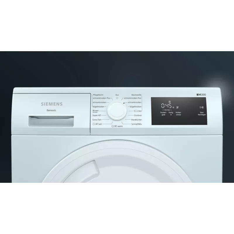 Siemens iQ300 WT43H003 secadora independiente de carga frontal 7 kg blanca