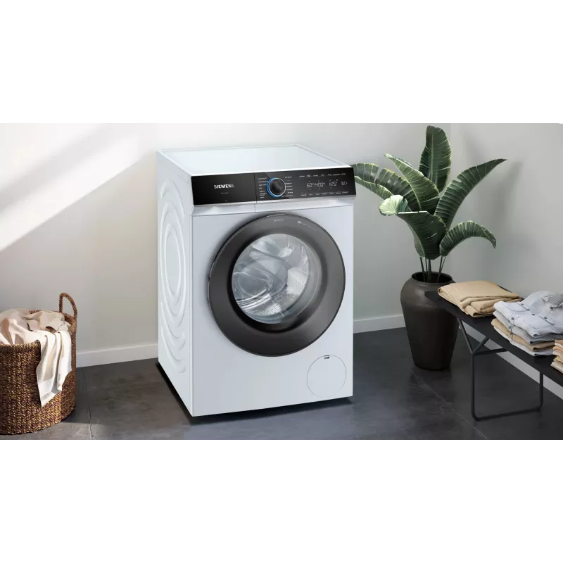 Siemens iQ700 WG44B2A40 lavadora de carga frontal 9 kg 1257 rpm blanca
