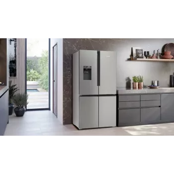 Siemens KF96DPPEA frigorífico side-by-side independiente 574 L acero inoxidable