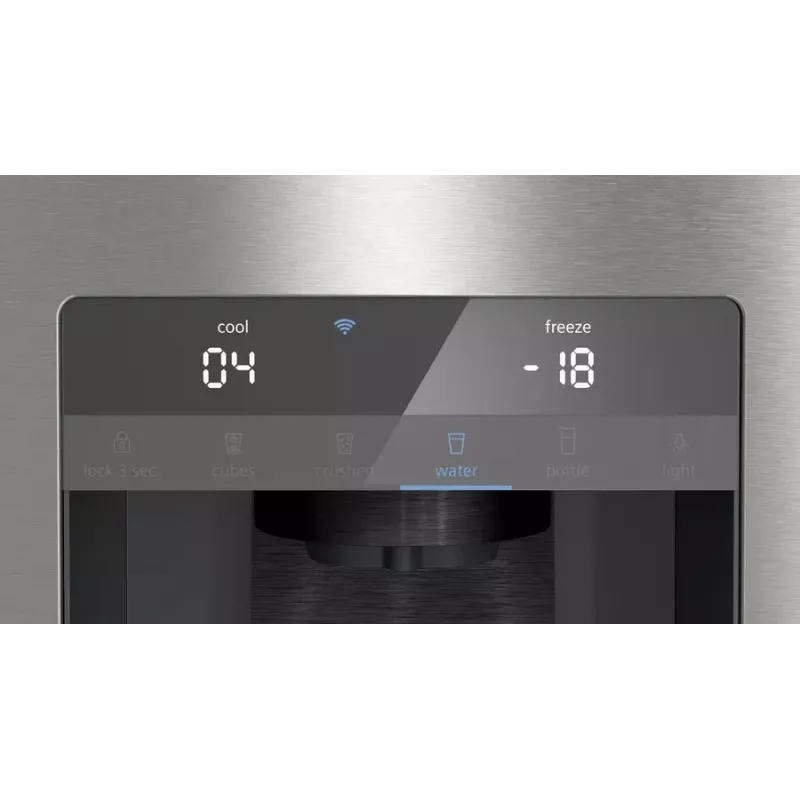 Siemens KF96DPPEA frigorífico side-by-side independiente 574 L acero inoxidable