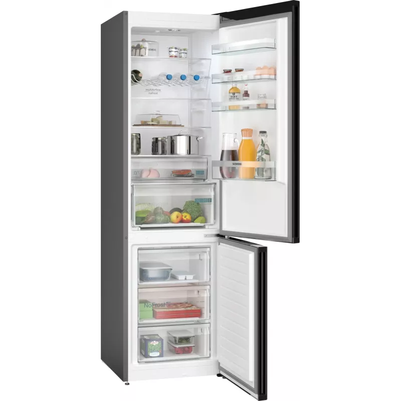 Siemens iQ300 KG39NXXBF frigorífico-congelador combinado independiente 363 L acero inoxidable