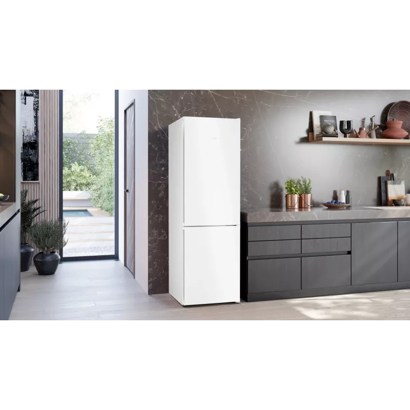 Siemens iQ300 KG36N2WCF frigorífico-congelador combinado independiente 321 L blanco