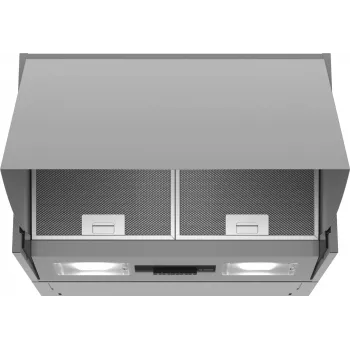 Bosch Serie 2 DEM66AC00 Campana extractora semintegrada (extraíble) Acero inoxidable 625 m³/h