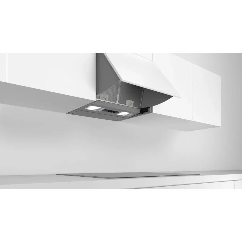 Bosch Serie 2 DEM66AC00 Campana extractora semintegrada (extraíble) Acero inoxidable 625 m³/h