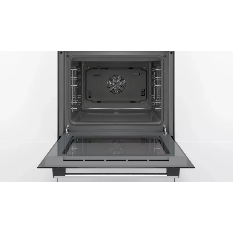 Bosch Serie 2 HBF133BR0 Horno 66 L Negro, Acero inoxidable