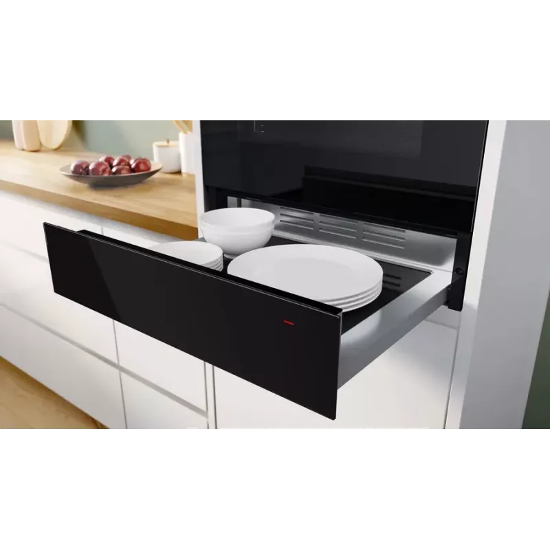 Bosch Serie 8 BIC7101B1 Cajón calientaplatos 20 L 12 cubiertos Negro
